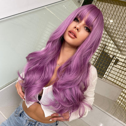 Brown Curly Wig