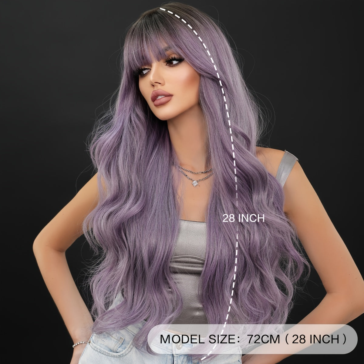 NAMM Glamorous Long Wavy Wig