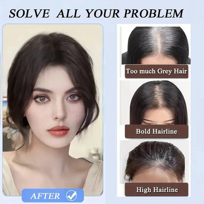 Natural Human Hair Clip In Bangs Extensions