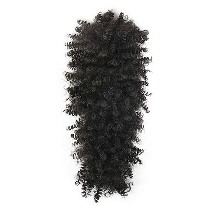 Synthetic High Puff Afro Mohawk Ponytail Extension