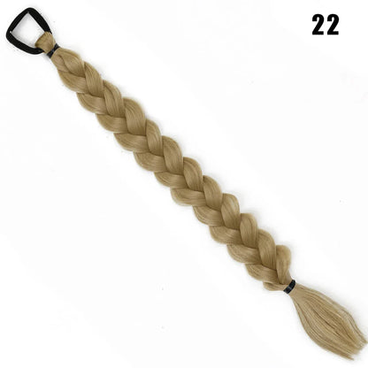 Synthetic Long Twist Braid Ponytail Extensions
