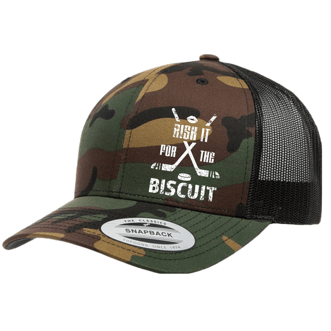 Risk It For The Biscuit - Snapback Trucker