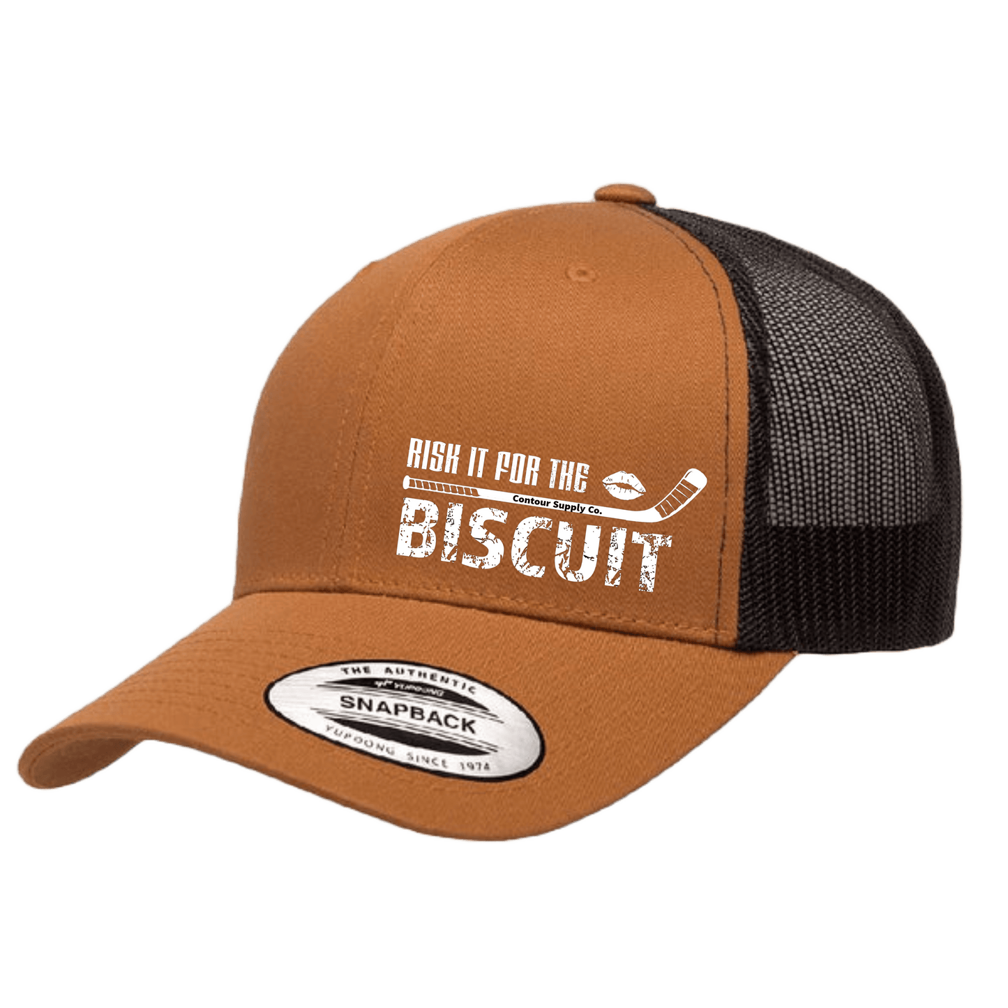 Risk It For The Biscuit - Snapback Trucker