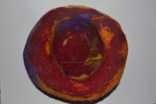 Wool Hat Rainbow