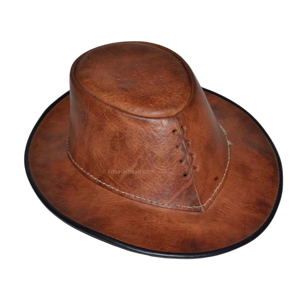 Leather Hat Cowboy